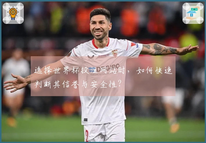 选择世界杯投注网站时，如何快速判断其信誉与安全性？