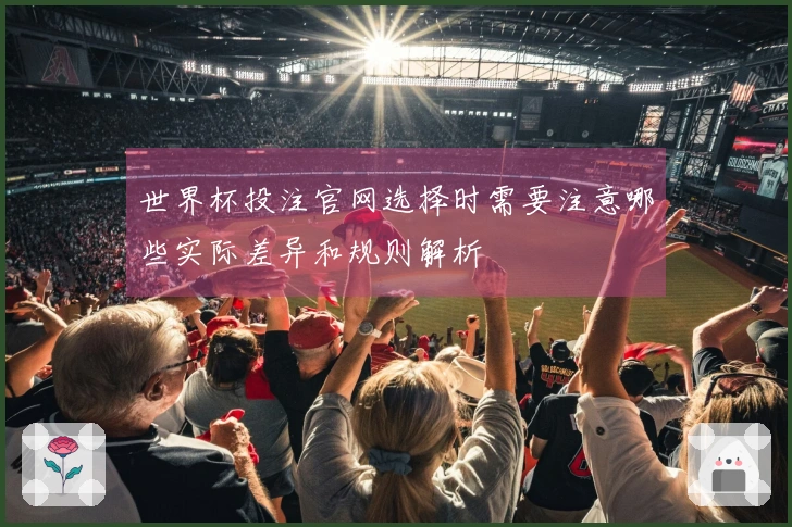 世界杯投注官网选择时需要注意哪些实际差异和规则解析