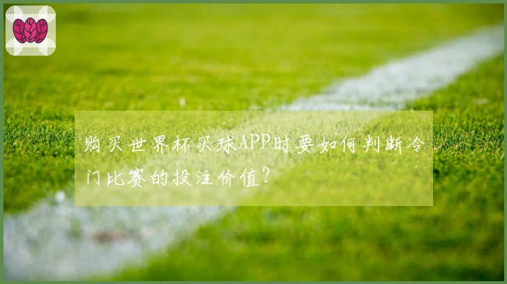 购买世界杯买球APP时要如何判断冷门比赛的投注价值？