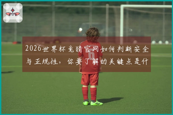 2026世界杯竞猜官网如何判断安全与正规性,你要了解的关键点是什么